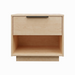 Sheffield One Drawer Nightstand — Maple wood reference; selected finish may differ