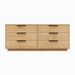 Sheffield Six Drawer Dresser — Maple wood reference; selected finish may differ