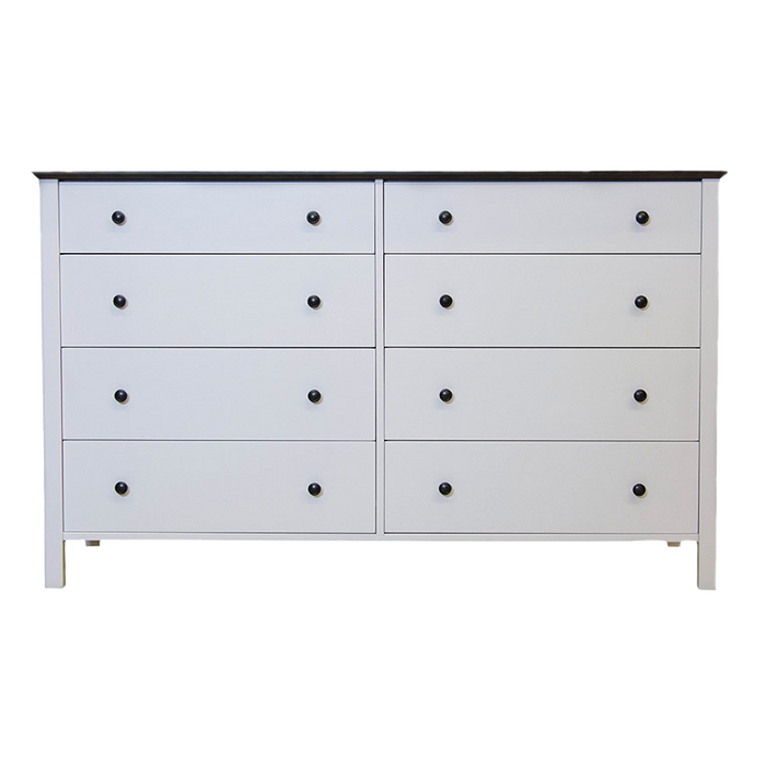 Shoreline Eight Drawer Dresser — Maple wood reference; selected finish may differ