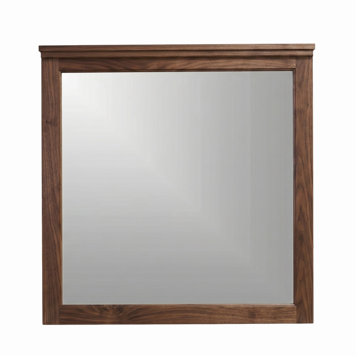 Shoreline MIrror — Walnut wood reference; selected finish may differ
