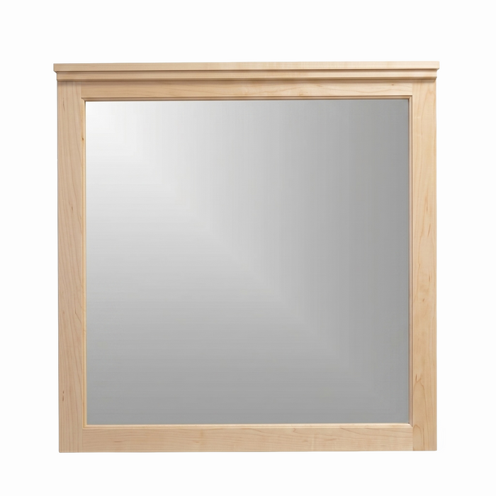 Shoreline MIrror — Maple wood reference; selected finish may differ