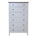 Shoreline Six Drawer Chest — Maple wood reference; selected finish may differ