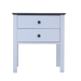 Shoreline Two Drawer Nightstand — Maple wood reference; selected finish may differ