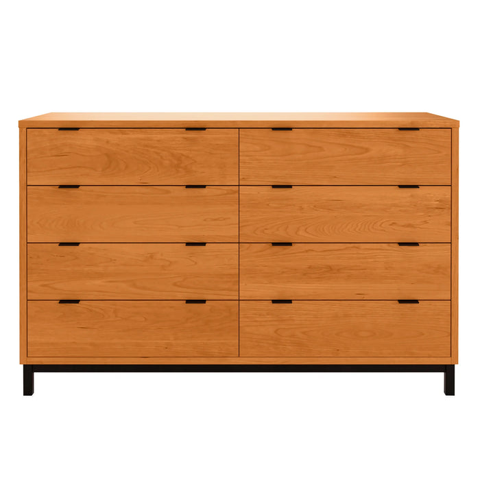 Solace Eight Drawer Dresser — Cherry wood reference; selected finish may differ