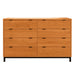 Solace Eight Drawer Dresser — Cherry wood reference; selected finish may differ