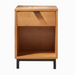 Solace One Drawer Nightstand — Cherry wood reference; selected finish may differ