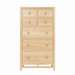 Stratton Seven Drawer Chest — Maple wood reference; selected finish may differ