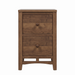 Stratton Two Drawer Nightstand — Walnut wood reference; selected finish may differ