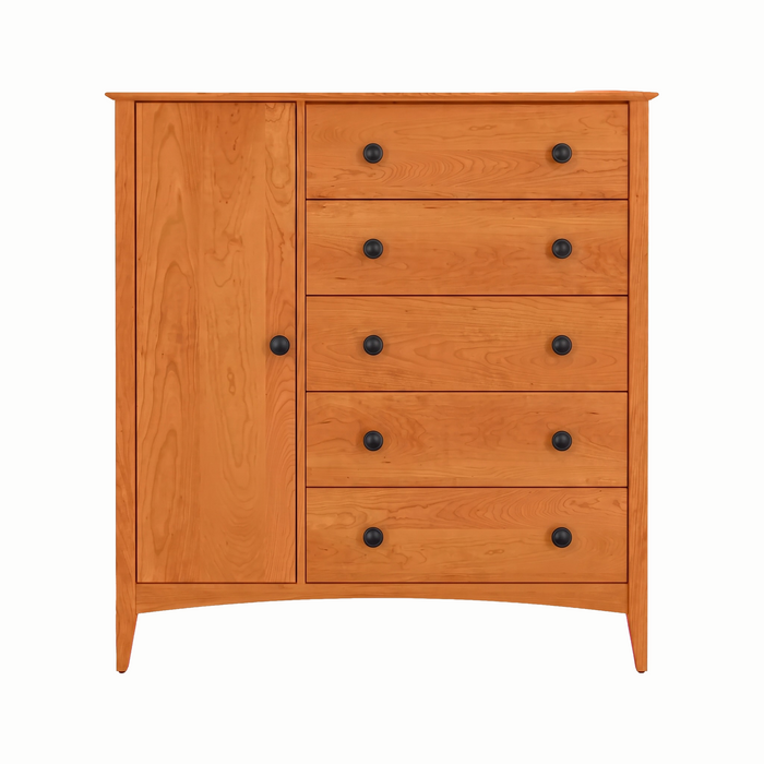 Traditional Armoire — Cherry wood reference; selected finish may differ