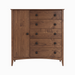 Traditional Armoire — Walnut wood reference; selected finish may differ
