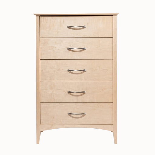 Urban Five Drawer Chest — Maple wood reference; selected finish may differ