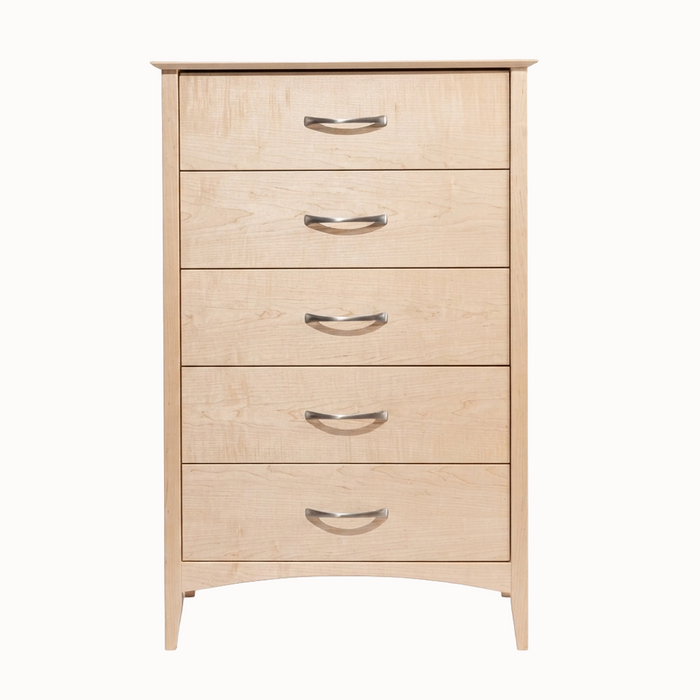 Urban Five Drawer Chest — Maple wood reference; selected finish may differ