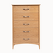 Urban Five Drawer Chest — Oak wood reference; selected finish may differ