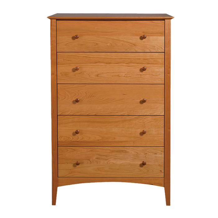 Traditional Five Drawer Chest — supplier reference image 1; selected finish may differ