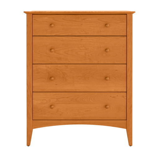 Traditional Four Drawer Chest — supplier reference image 1; selected finish may differ