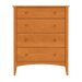 Traditional Four Drawer Chest — supplier reference image 1; selected finish may differ