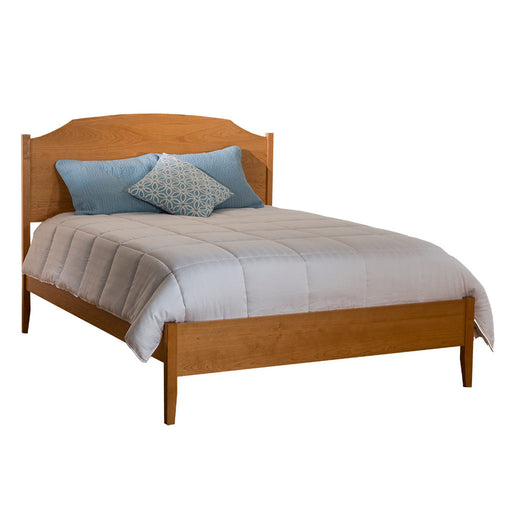 Traditional Panel Bed Low Footboard — Cherry wood reference; selected finish may differ