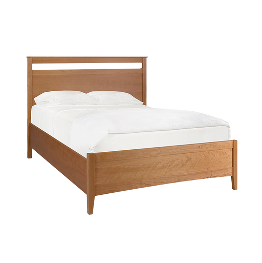 Weybridge Panel Bed Low Footboard — Cherry wood reference; selected finish may differ