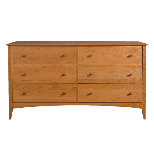 Traditional Six Drawer Dresser — supplier reference image 1; selected finish may differ