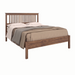 Traditional Slat Bed Low Footboard — Walnut wood reference; selected finish may differ