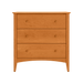 Traditional Three Drawer Chest — supplier reference image 1; selected finish may differ