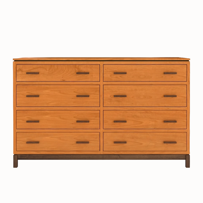 Truman Eight Drawer Dresser — Cherry wood reference; selected finish may differ