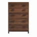 Truman Five Drawer Chest — Walnut wood reference; selected finish may differ