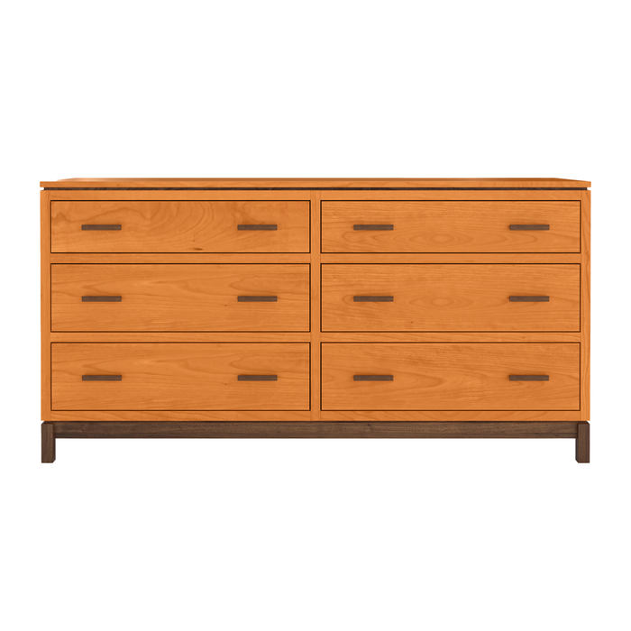 Truman Six Drawer Dresser — Cherry wood reference; selected finish may differ