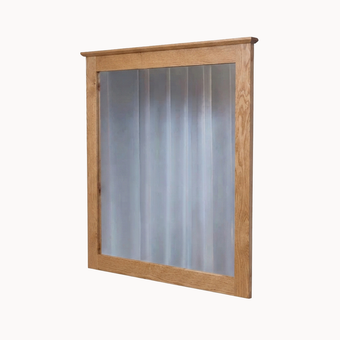Urban Mirror — Oak wood reference; selected finish may differ