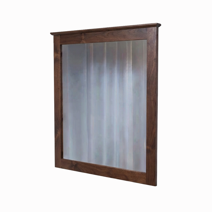 Urban Mirror — Walnut wood reference; selected finish may differ