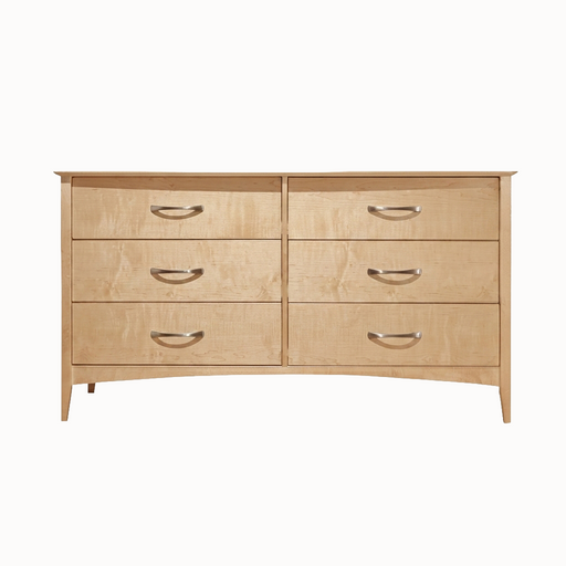 Urban Six Drawer Dresser — Maple wood reference; selected finish may differ
