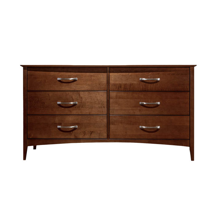 Urban Six Drawer Dresser — Maple wood reference; selected finish may differ
