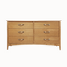 Urban Six Drawer Dresser — Oak wood reference; selected finish may differ
