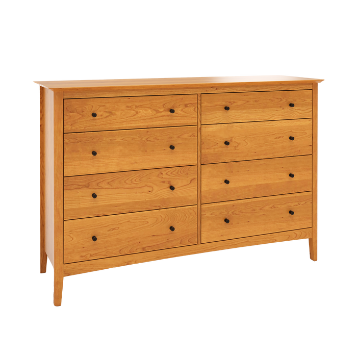 Wellesley Eight Drawer Dresser — Cherry wood reference; selected finish may differ