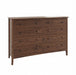 Wellesley Eight Drawer Dresser — Walnut wood reference; selected finish may differ