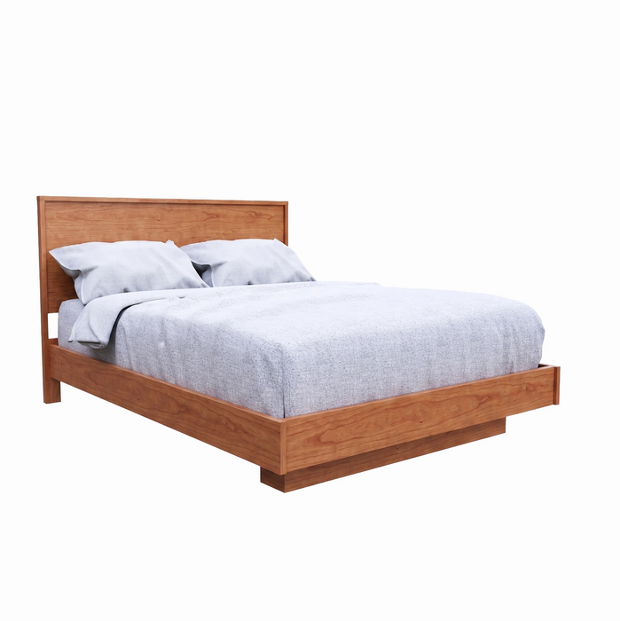 Sheffield Panel Bed Low Footboard — Cherry wood reference; selected finish may differ
