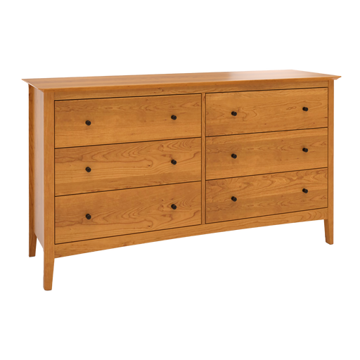 Wellesley Six Drawer Dresser — Cherry wood reference; selected finish may differ