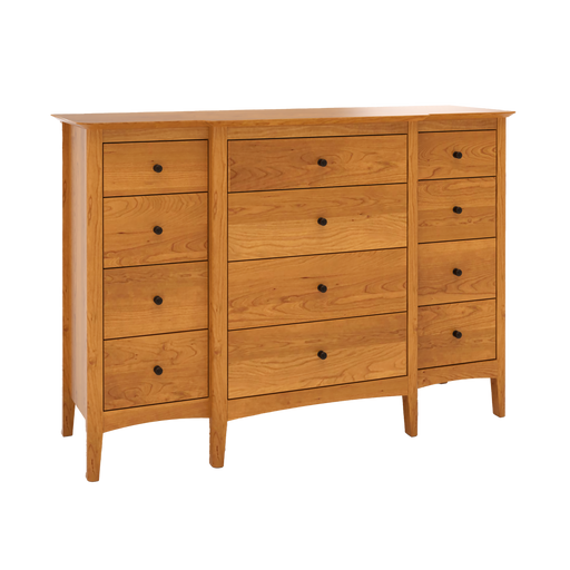 Wellesley Twelve Drawer Dresser — Cherry wood reference; selected finish may differ