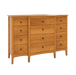Wellesley Twelve Drawer Dresser — Cherry wood reference; selected finish may differ