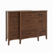 Wellesley Twelve Drawer Dresser — Walnut wood reference; selected finish may differ