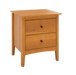 Wellesley Two Drawer Nightstand — Cherry wood reference; selected finish may differ