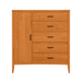 Weybridge Armoire — Cherry wood reference; selected finish may differ