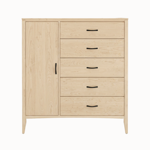 Weybridge Armoire — Maple wood reference; selected finish may differ