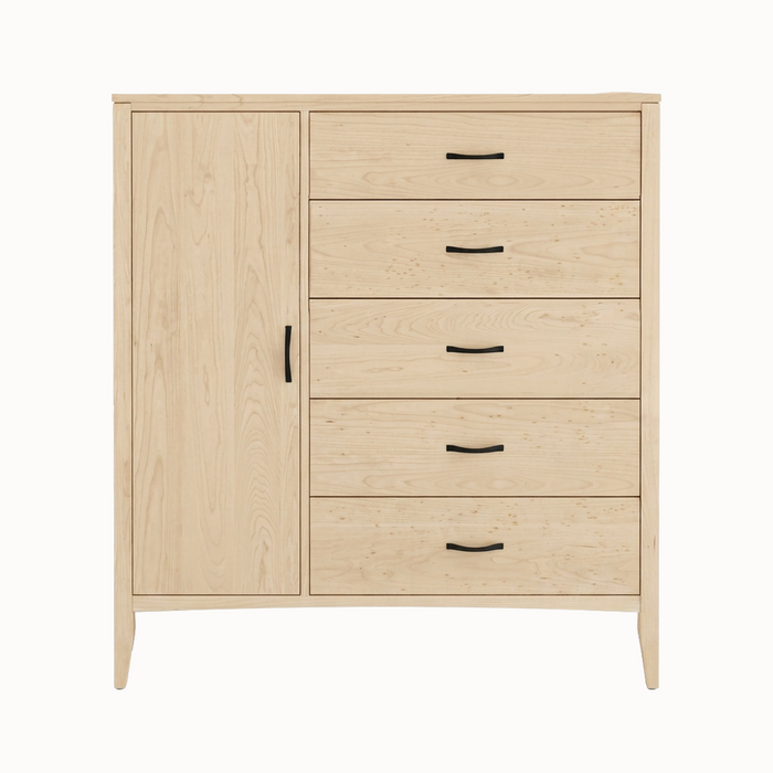 Weybridge Armoire — Maple wood reference; selected finish may differ