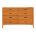 Weybridge Eight Drawer Dresser — Cherry wood reference; selected finish may differ