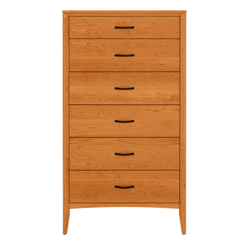 Weybridge Six Drawer Chest — Cherry wood reference; selected finish may differ