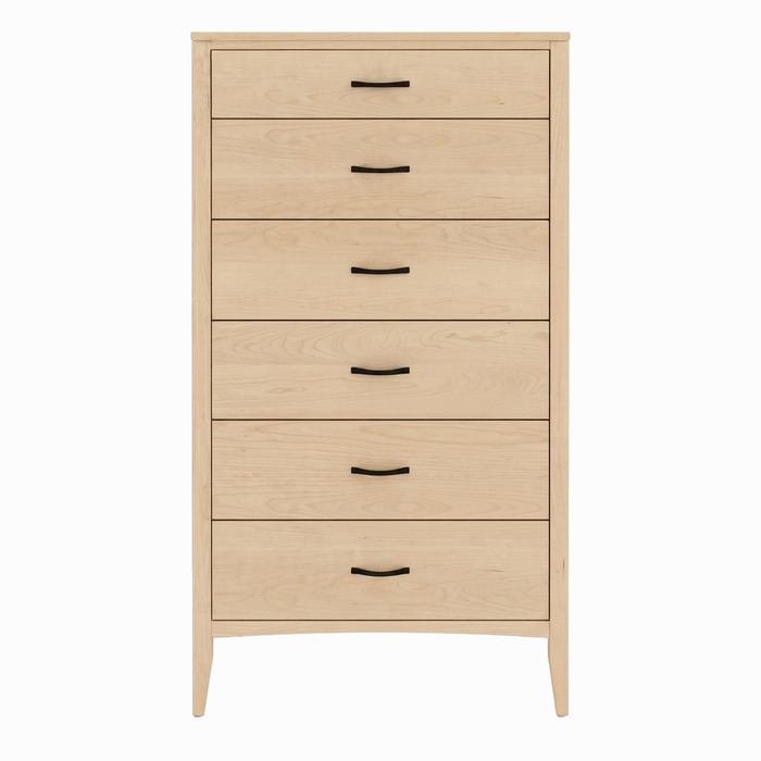 Weybridge Six Drawer Chest — Maple wood reference; selected finish may differ