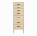 Weybridge Seven Drawer Lingerie Chest — Maple wood reference; selected finish may differ