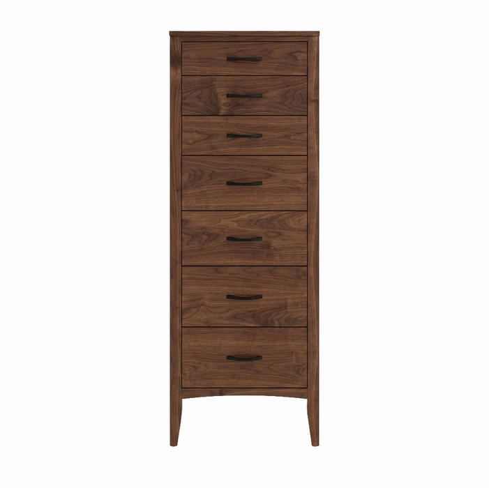Weybridge Seven Drawer Lingerie Chest — Walnut wood reference; selected finish may differ