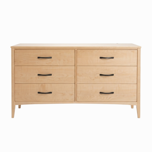 Weybridge Six Drawer Dresser — Maple wood reference; selected finish may differ